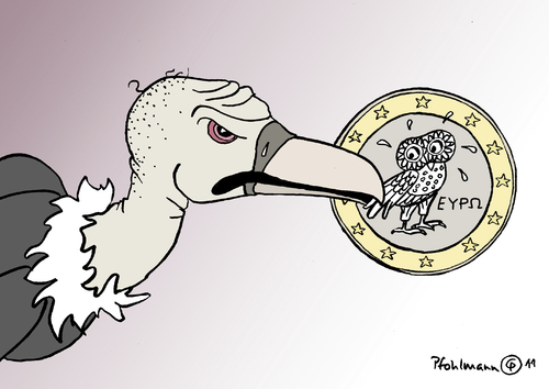 Cartoon: Vögel (medium) by Pfohlmann tagged karikatur,color,farbe,2011,griechenland,fdp,rösler,schäuble,cdu,roth,gysi,gabriel,spd,gründe,linke,linkspartei,cduwirtschaftsminister,abc,eu,euro,insolvenz,pleite,finanzkrise,schuldenkrise,verschuldung,schulden,aasgeier,reformen,währung,währungsunion,stabilität,einsparungen,einsparen,sparen,sparmaßnahmen,troika,europa,2011,griechenland,fdp,rösler,schäuble,cdu,roth,gysi,gabriel,spd,gründe,linke,linkspartei,wirtschaftsminister