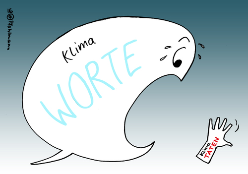 Cartoon: Worte und Taten fürs Klima (medium) by Pfohlmann tagged karikatur,cartoon,2016,color,farbe,global,marrakesch,uno,konferenz,klima,klimagipfel,klimaplan,worte,taten,konkret,umsetzung,klimwandel,erderwärmung,sprechblase,hand,karikatur,cartoon,2016,color,farbe,global,marrakesch,uno,konferenz,klima,klimagipfel,klimaplan,worte,taten,konkret,umsetzung,klimwandel,erderwärmung,sprechblase,hand