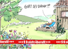 Cartoon: 5 G nicht überall (small) by Pfohlmann tagged 2019,deutschland,mobilfunk,digitalisierung,funkloch,gott,sei,dank,gottseidank,versteigerung,lizenzen,frequenzen,internet,mobil,schnell