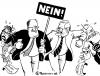 Cartoon: AG Koch-Steinbrück (small) by Pfohlmann tagged peer,steinbrück,roland,koch,andrea,ypsilanti,erwin,huber,pendlerpauschale
