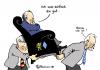 Cartoon: Einfach zu gut! (small) by Pfohlmann tagged csu,bayern,huber,seehofer,stoiber,partei,vorsitz,rücktritt,thron