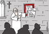 Cartoon: Franziskus Abtreibung (small) by Pfohlmann tagged karikatur,cartoon,2015,color,farbe,global,welt,vatikan,papst,franziskus,heiliges,jahr,barmherzigkeit,abtreibung,gnade,verzeihen,vergebung,mord,verzweiflung,priester,kirche,katholiken,katholisch,religion