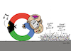 Cartoon: Google KI-Raub (small) by Pfohlmann tagged ki,ai,künstlicheintelligenz,daten,urheberrecht,künstler,kunstschaffende,kunst,musik,autoren,bücher,literatur,nachrichten,zeitungen,presse,diebstahl,raub,nutzung,film,videos,youtube,eu,gesetze,technologie,techkonzerne,selbstbedienung,entschädigung,lizenzen,geld,profit
