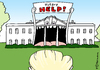 Cartoon: Hillary Help! (small) by Pfohlmann tagged karikatur,cartoon,2016,color,deutschland,usa,trump,übrig,hilfe,weißes,haus,hillary,help,clinton,cruz,kasich,aufgabe,wahlkampf,lob,präsident,republikaner,präsidentschaftswahlen,wahlen,vorwahlen,kandidaten,kandidat,spitzenreiter,präsidentschaftskandidat