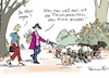 Cartoon: Hundeveganerin (small) by Pfohlmann tagged klima,klimaschutz,fleisch,tiere,konsum,co2,klimakrise,klimawandel,emissionen,fleischproduktion,hund,hunde,corona,frauchen,ernährung
