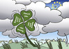 Cartoon: Irland im Sturm (small) by Pfohlmann tagged eu,europa,europe,irland,defizit,insolvenz,pleite,schulden,verschuldung,krise,hilfe,finanzen,finanzhilfe