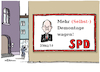 Cartoon: Mehr Demontage (small) by Pfohlmann tagged spd,ampel,scholz,wahlkampf,kanzler,kanzlerkandidat,willy,brandt,plakat,demokratie,demontage,selbstzerstörung,pistorius,kfrage,partei