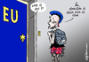 Cartoon: Nicht so cool (small) by Pfohlmann tagged karikatur,cartoon,2016,color,farbe,euro,eu,em,draußen,punk,rückkehr,cool,nicht,so,brexit,bedauern,regret,bregret,referendum,ergebnis,großbritannien,wirtschaft,abstimmung,volksabstimmung,entscheidung,bereuen,reue