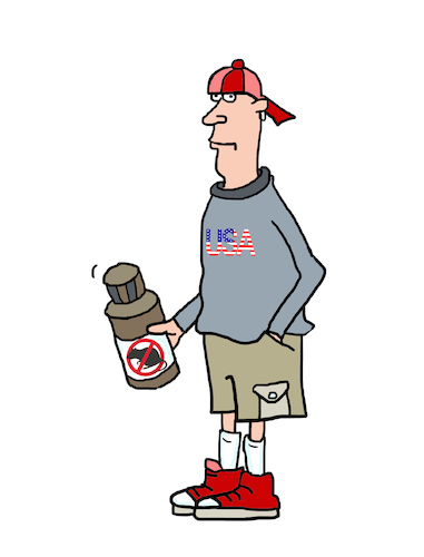 Cartoon: jugendlicher Schädlinge ratte (medium) by sabine voigt tagged jugendlicher,schädlinge,hatte,schädlingsbekämpfer,teenager,usa,amerika,insekten