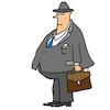 Cartoon: Manager Geschäftsmann (small) by sabine voigt tagged manager,geschäftsmann,anzug,boss,chef,firma,gewinn,aktien,banken,beruf,arbeit,versicherung