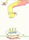 Cartoon: Saurier Torte (small) by sabine voigt tagged animals,birthday