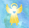 Cartoon: schutzengel engel (small) by sabine voigt tagged schutzengel,engel,sonne,religion,esoterik,gott,glauben