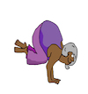 Cartoon: Yoga Asana (small) by sabine voigt tagged yoga,asana,sport,übung,turnen,hobby,meditation,entspannung,prävention,bewegung,gesundheit,wellness,therapie,fitness