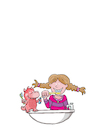 Cartoon: Zähne putzen (small) by sabine voigt tagged zähne,putzen,waschen,zahnkreme,zahnbürste,zahnarzt