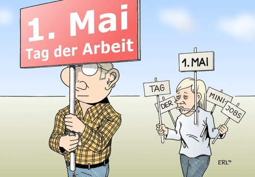 1 Mai Von Erl Politik Cartoon Toonpool