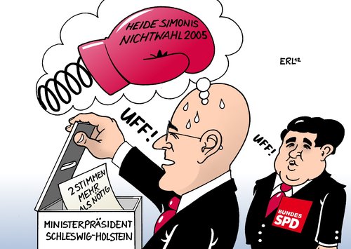 Cartoon: Albigs Albtraum (medium) by Erl tagged wahl,schleswig,holstein,ministerpräsident,thorsten,albig,spd,landtag,albtraum,2005,heide,simonis,nichtwahl,heidemörder,stimmen,bundesvorsitz,sigmar,gabriel,erleichterung,wahl,schleswig holstein,thorsten albig,2005,heide simonis,ministerpräsident,spd,landtag,schleswig,holstein,thorsten,albig,heide,simonis