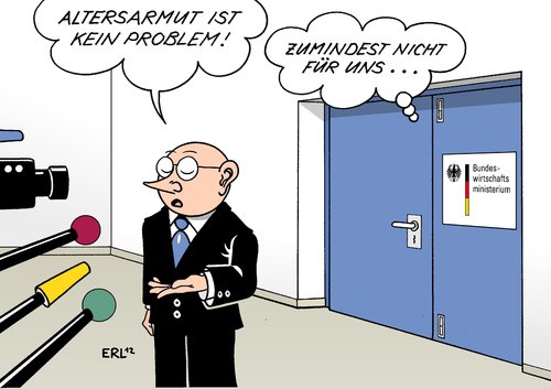 Cartoon: Altersarmut (medium) by Erl tagged altersarmut,analyse,wirtschaftsministerium,wissenschaft,beirat,problem,klein,gering,rente,zuschussrente,garantierente,altersarmut,analyse,wirtschaftsministerium,wissenschaft,beirat,problem,klein,gering,rente,zuschussrente,garantierente