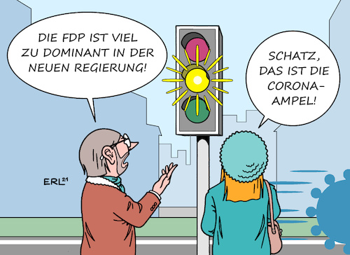 Cartoon: Ampel (medium) by Erl tagged politik,gesundheit,corona,virus,pandemie,covid19,vierte,welle,anstieg,inzidenz,krankenhaus,betten,belegung,intensivstation,alarm,regierungsbildung,koalitionsverhandlungen,ampel,rot,gelb,grün,spd,fdp,grüne,karikatur,erl,politik,gesundheit,corona,virus,pandemie,covid19,vierte,welle,anstieg,inzidenz,krankenhaus,betten,belegung,intensivstation,alarm,regierungsbildung,koalitionsverhandlungen,ampel,rot,gelb,grün,spd,fdp,grüne,karikatur,erl