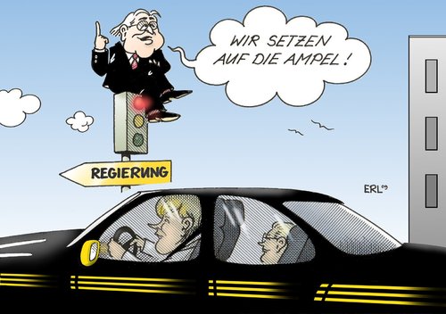 Ampel von Erl | Politik Cartoon | TOONPOOL