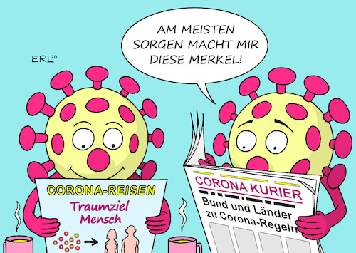 Cartoon: Corona-Sorgen (medium) by Erl tagged politik,corona,virus,pandemie,covid19,zweite,welle,herbst,winter,lockdown,light,beratung,bund,länder,bundeskanzlerin,angela,merkel,ministerpräsidentinnen,ministerpräsidenten,regeln,verschärfung,zeitung,karikatur,erl,politik,corona,virus,pandemie,covid19,zweite,welle,herbst,winter,lockdown,light,beratung,bund,länder,bundeskanzlerin,angela,merkel,ministerpräsidentinnen,ministerpräsidenten,regeln,verschärfung,zeitung,karikatur,erl