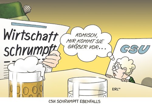 CSU schrumpft