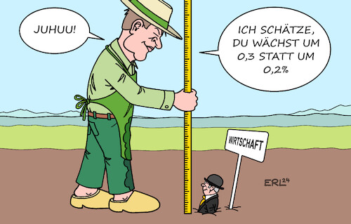 Cartoon: Der grüne Daumen (medium) by Erl tagged politik,wirtschaft,wachstum,wirtschaftswachstum,prognose,anhebung,minimal,wirtschaftsminister,robert,habeck,grüne,grüner,daumen,gärtner,karikatur,erl,politik,wirtschaft,wachstum,wirtschaftswachstum,prognose,anhebung,minimal,wirtschaftsminister,robert,habeck,grüne,grüner,daumen,gärtner,karikatur,erl