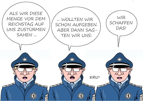 Cartoon: Der Satz (medium) by Erl tagged politik,corona,virus,pandemie,demonstration,berlin,coronademo,esotherik,impfgegner,verschwörungstheorie,reichsbürger,rechtsextremismus,sturm,reichstag,verteidigung,drei,polizisten,polizei,jahrestag,pressekonferenz,bundeskanzlerin,angela,merkel,satz,wir,schaffen,das,aufnahme,integration,flüchtlinge,karikatur,erl,politik,corona,virus,pandemie,demonstration,berlin,coronademo,esotherik,impfgegner,verschwörungstheorie,reichsbürger,rechtsextremismus,sturm,reichstag,verteidigung,drei,polizisten,polizei,jahrestag,pressekonferenz,bundeskanzlerin,angela,merkel,satz,wir,schaffen,das,aufnahme,integration,flüchtlinge,karikatur,erl