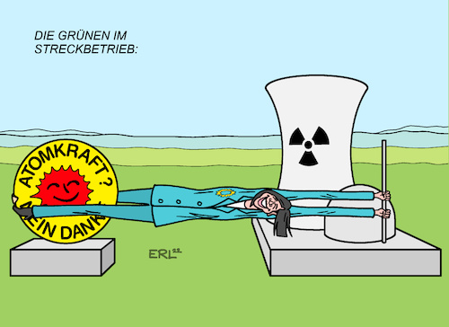 Die Grünen im Streckbetrieb