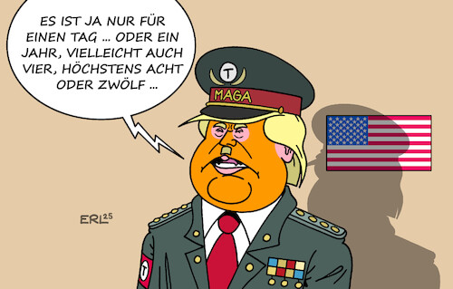 Cartoon: Diktator (medium) by Erl tagged politik,usa,donald,trump,präsident,diktator,tag,jahr,karikatur,erl,politik,usa,donald,trump,präsident,diktator,tag,jahr,karikatur,erl