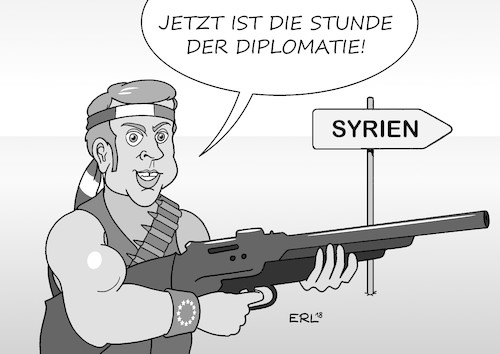 Diplomatie Syrien