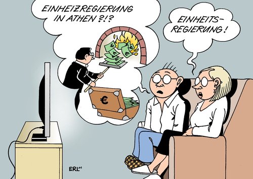 Einheitsregierung in Athen