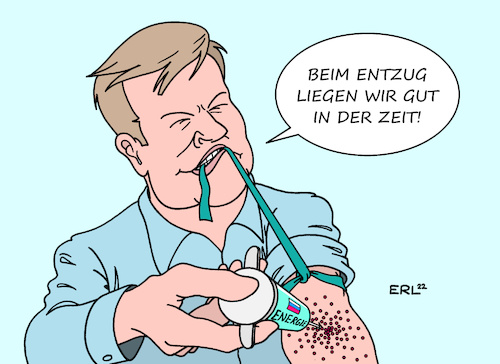 Cartoon: Entzug (medium) by Erl tagged politik,krieg,angriff,überfall,wladimir,putin,russland,ukraine,westen,usa,eu,deutschland,sanktionen,abhängigkeit,sucht,drogensucht,energie,gas,öl,erdgas,erdöl,entzug,wirtschaftsminister,robert,habeck,zeit,plan,karikatur,erl,politik,krieg,angriff,überfall,wladimir,putin,russland,ukraine,westen,usa,eu,deutschland,sanktionen,abhängigkeit,sucht,drogensucht,energie,gas,öl,erdgas,erdöl,entzug,wirtschaftsminister,robert,habeck,zeit,plan,karikatur,erl