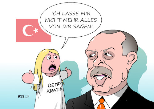 Cartoon: Erdogan (medium) by Erl tagged politik,türkei,kommunalwahl,dämpfer,akp,präsident,erdogan,großstädte,opposition,demokratie,karikatur,erl,politik,türkei,kommunalwahl,dämpfer,akp,präsident,erdogan,großstädte,opposition,demokratie,karikatur,erl