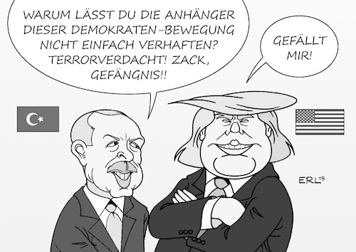 Erdogan bei Trump