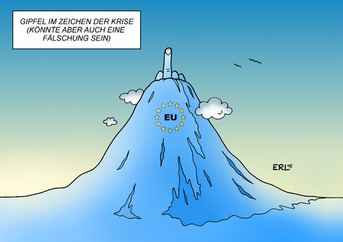 Cartoon: EU-Gipfel 3 (medium) by Erl tagged eu,gipfel,krise,griechenland,streit,deutschland,finanzminister,varoufakis,stinkefinger,fuckfinger,video,fälschung,schulden,finanzen,euro,geld,berg,karikatur,erl,eu,gipfel,krise,griechenland,streit,deutschland,finanzminister,varoufakis,stinkefinger,fuckfinger,video,fälschung,schulden,finanzen,euro,geld,berg