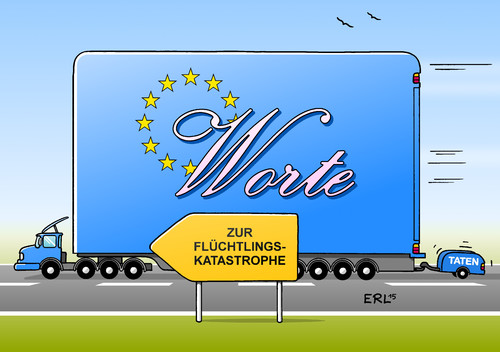 EU Flüchtlingskatastrophe