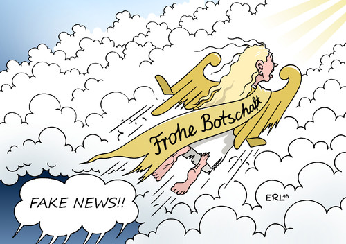 Cartoon: Frohe Botschaft (medium) by Erl tagged fake,news,internet,soziale,medien,social,media,facebook,twitter,nachrichten,wahrheit,lüge,postfaktisch,postfaktisches,zeitalter,information,daten,frohe,botschaft,glaube,religion,weihnachten,frieden,engel,christkind,karikatur,erl,fake,news,internet,soziale,medien,social,media,facebook,twitter,nachrichten,wahrheit,lüge,postfaktisch,postfaktisches,zeitalter,information,daten,frohe,botschaft,glaube,religion,weihnachten,frieden,engel,christkind,karikatur,erl