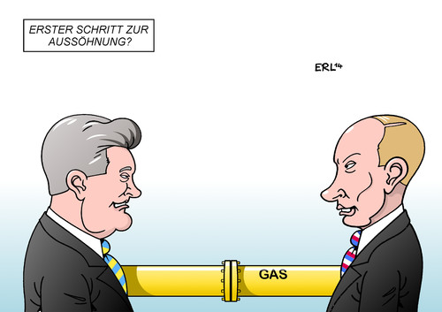 Cartoon: Gas (medium) by Erl tagged gas,lieferung,streit,ukraine,russland,vermittlung,einigung,oettinger,erster,schritt,aussöhnung,konflikt,ostukraine,präsident,poroschenko,putin,gasleitung,handschlag,gas,lieferung,streit,ukraine,russland,vermittlung,einigung,oettinger,erster,schritt,aussöhnung,konflikt,ostukraine,präsident,poroschenko,putin,gasleitung,handschlag