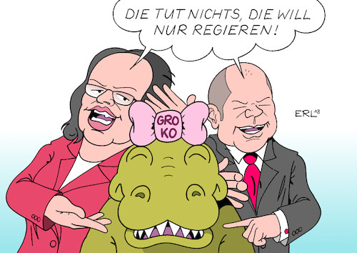 Groko-Werbung