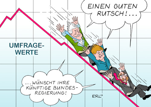 Guten Rutsch von Erl | Politik Cartoon | TOONPOOL