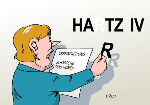 Cartoon: Hartz IV (medium) by Erl tagged hartz,iv,vier,arbeitslosengeld,arbeitslosigkeit,unterstützung,hilfe,wenig,kompliziert,strafen,sanktionen,scharf,vereinfachung,groko,cdu,csu,spd,bundeskanzlerin,angela,merkel,hartz,iv,vier,arbeitslosengeld,arbeitslosigkeit,unterstützung,hilfe,wenig,kompliziert,strafen,sanktionen,scharf,vereinfachung,groko,cdu,csu,spd,bundeskanzlerin,angela,merkel