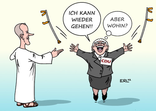 Cartoon: Heilsbringer (medium) by Erl tagged politik,partei,cdu,bundestagswahl,niederlage,kanzlerkandidat,armin,laschet,parteivorsitz,rücktritt,mitgliederentscheid,friedrich,merz,parteichef,wahl,wiederaufbau,heilung,heilsbringer,wunder,karikatur,erl,politik,partei,cdu,bundestagswahl,niederlage,kanzlerkandidat,armin,laschet,parteivorsitz,rücktritt,mitgliederentscheid,friedrich,merz,parteichef,wahl,wiederaufbau,heilung,heilsbringer,wunder,karikatur,erl