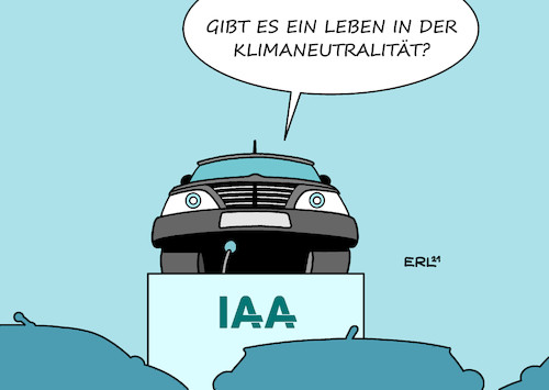 Cartoon: IAA II (medium) by Erl tagged politik,verkehr,auto,automobil,ausstellung,messe,iaa,altetrnative,antriebe,emobilität,elektroauto,wasserstoff,klima,klimawandel,klimaneutralität,co2,klimafreundlich,mobilität,karikatur,erl,politik,verkehr,auto,automobil,ausstellung,messe,iaa,altetrnative,antriebe,emobilität,elektroauto,wasserstoff,klima,klimawandel,klimaneutralität,co2,klimafreundlich,mobilität,karikatur,erl