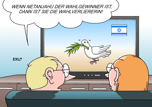 Cartoon: Israel (medium) by Erl tagged israel,wahl,knesset,parlament,ministerpräsident,benjamin,netanjahu,likud,rechts,links,jitzchak,herzog,nahost,friedensprozess,frieden,stillstand,militär,stärke,palästinenser,sieger,gewinner,verlierer,friedenstaube,karikatur,erl,israel,wahl,knesset,parlament,ministerpräsident,benjamin,netanjahu,likud,rechts,links,jitzchak,herzog,nahost,friedensprozess,frieden,stillstand,militär,stärke,palästinenser,sieger,gewinner,verlierer,friedenstaube