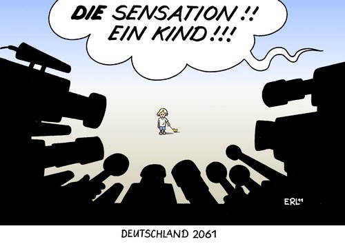 Cartoon: Kind (medium) by Erl tagged kind,kinder,deutschland,geburtenrate,niedrig,schlusslicht,europa,demografie,demografischer,wandel,rente,pflege,kind,kinder,deutschland,geburtenrate,niedrig,schlusslicht,europa,demografie