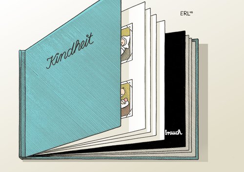 Cartoon: Kindheit (medium) by Erl tagged kindheit,kind,missbrauch,kirche,internat,heim,kindheit,kind,missbrauch,kirche,internat,heim,skandal,religion,kinder,sexueller missbrauch,misshandlung,gewalt,sexueller