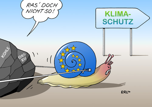 Cartoon: Klimaschutz (medium) by Erl tagged klimaschutz,klima,klimawandel,erderwärmung,co2,eu,ost,kohle,klimaschutzziel,langsam,schnecke,rasen,klimaschutz,klima,klimawandel,erderwärmung,co2,eu,ost,kohle,klimaschutzziel,langsam,schnecke,rasen