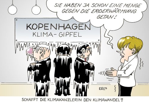 Cartoon: Klimawandlerin (medium) by Erl tagged kopenhagen,klimakonferenz,klimagipfel,klimawandel,erderwärmung,verhandlungsklima,frostig,kopenhagen,klimakonferenz,klimawandel,erderwärmung,verhandlungsklima,frostig,klima,globale erwärmung,umwelt,natur,globale,erwärmung