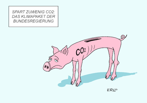 Cartoon: Magere Bilanz (medium) by Erl tagged politik,klima,klimawandel,erderwärmung,co2,reduktion,einsparung,klimapaket,bundesregierung,groko,cdu,csu,spd,sparen,sparschwein,mager,bilanz,karikatur,erl,politik,klima,klimawandel,erderwärmung,co2,reduktion,einsparung,klimapaket,bundesregierung,groko,cdu,csu,spd,sparen,sparschwein,mager,bilanz,karikatur,erl