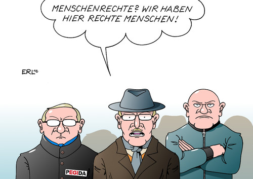 Cartoon: Menschenrechte III (medium) by Erl tagged bericht,amnesty,international,menschenrechte,flüchtlinge,eu,egoismus,zaun,grenze,balkanroute,rechtspopulismus,rechtsextremismus,sachsen,karikatur,erl,bericht,amnesty,international,menschenrechte,flüchtlinge,eu,egoismus,zaun,grenze,balkanroute,rechtspopulismus,rechtsextremismus,sachsen,karikatur,erl